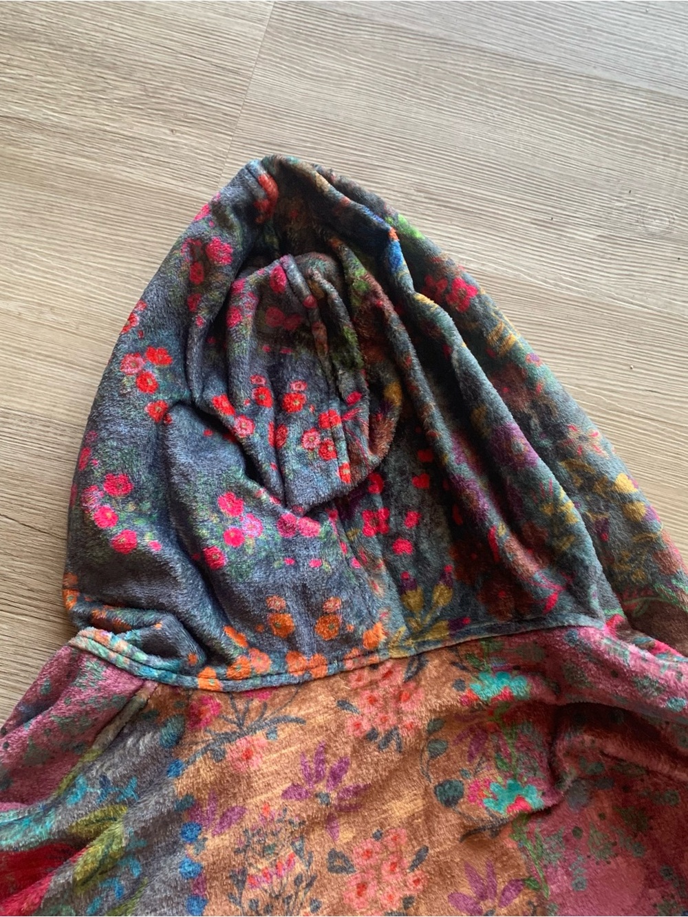 NATURAL LIFE Cozy Blanket Hoodie Kimono/Robe - Picture 8 of 13